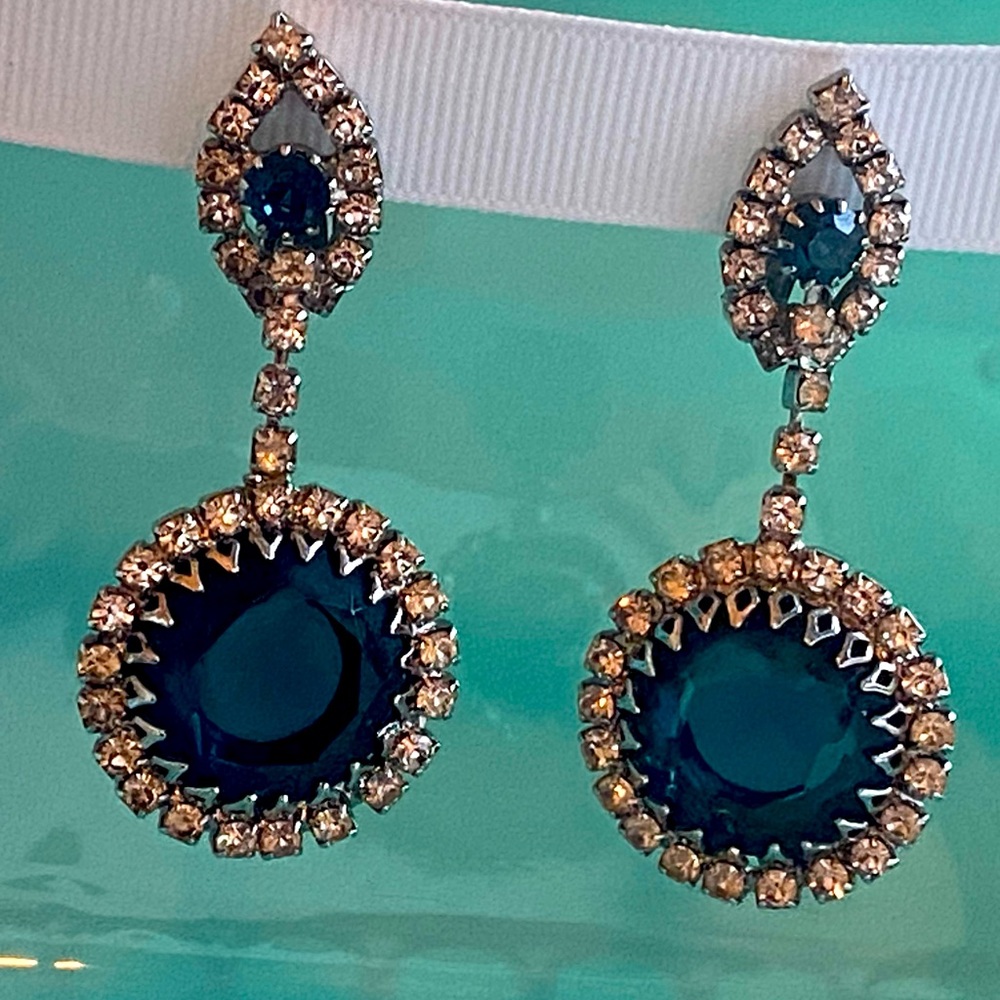 Vintage Rhinestone Earrings
